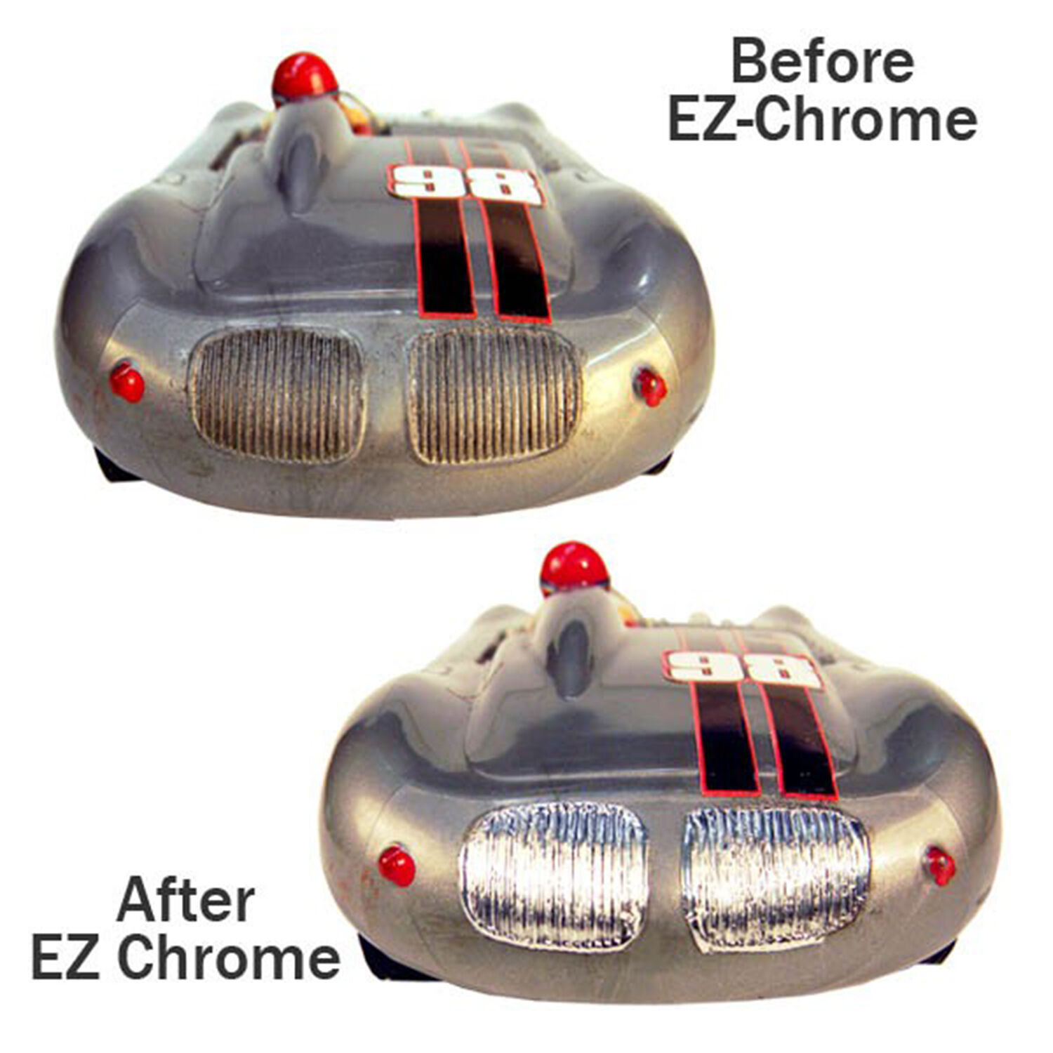 MG 1900 EZ Chrome - Metal Foil Chrome Detailing Kit for Shop All