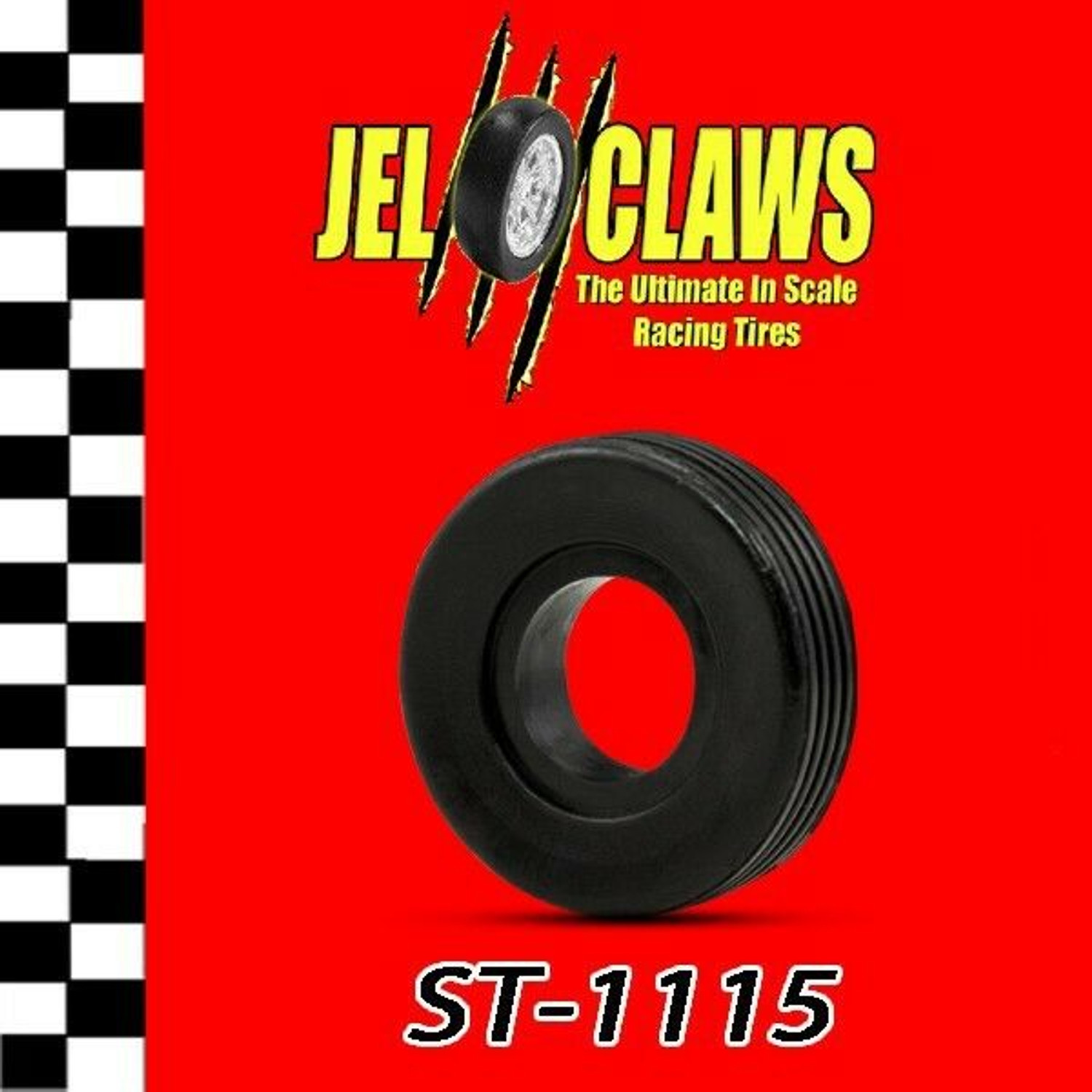 ST 1115 1/32 Scale Slot Car Tire for Eldon Small Wheel Cars