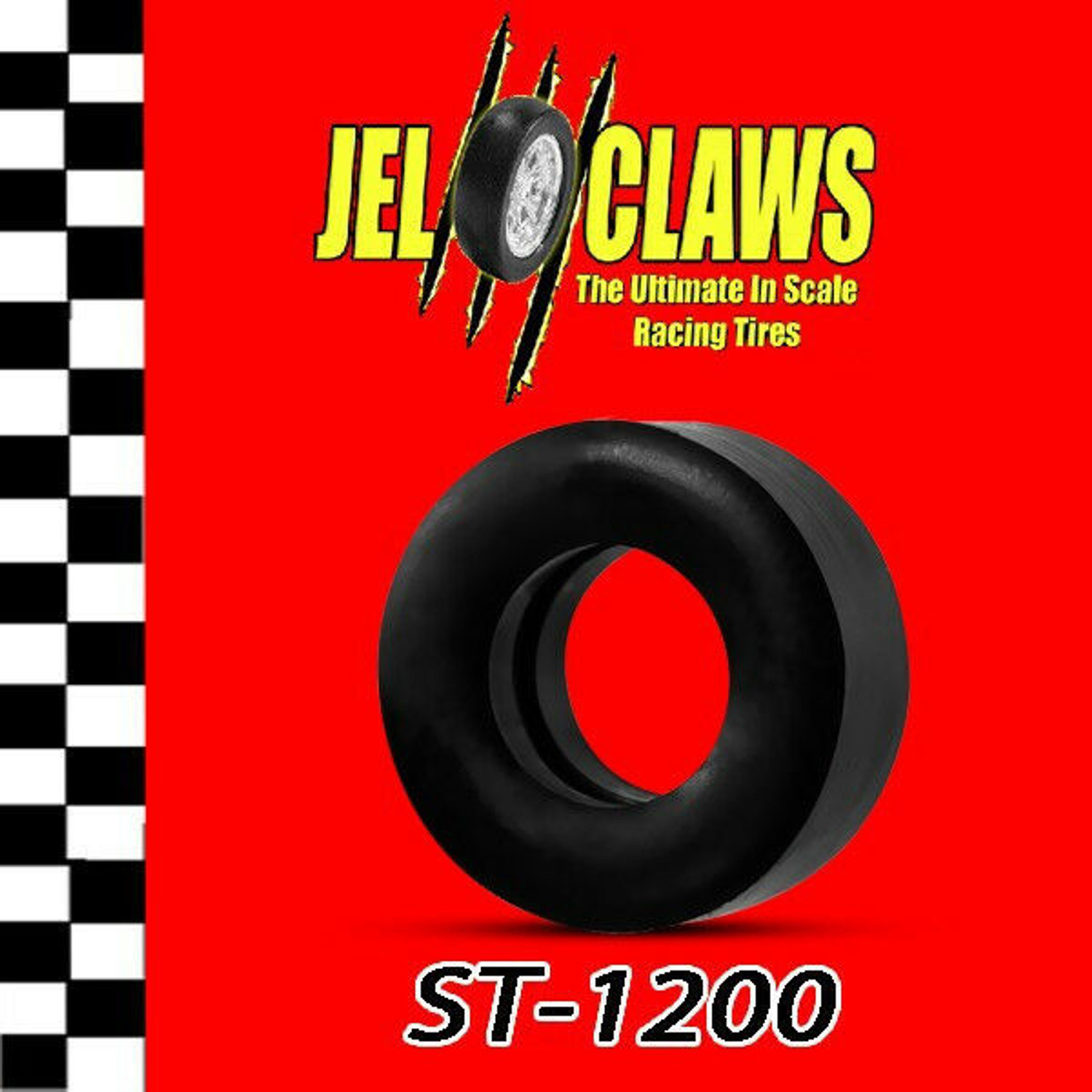 ST 1200 1/32 Scale Slot Car Tire for Hornby Nascar Taurus