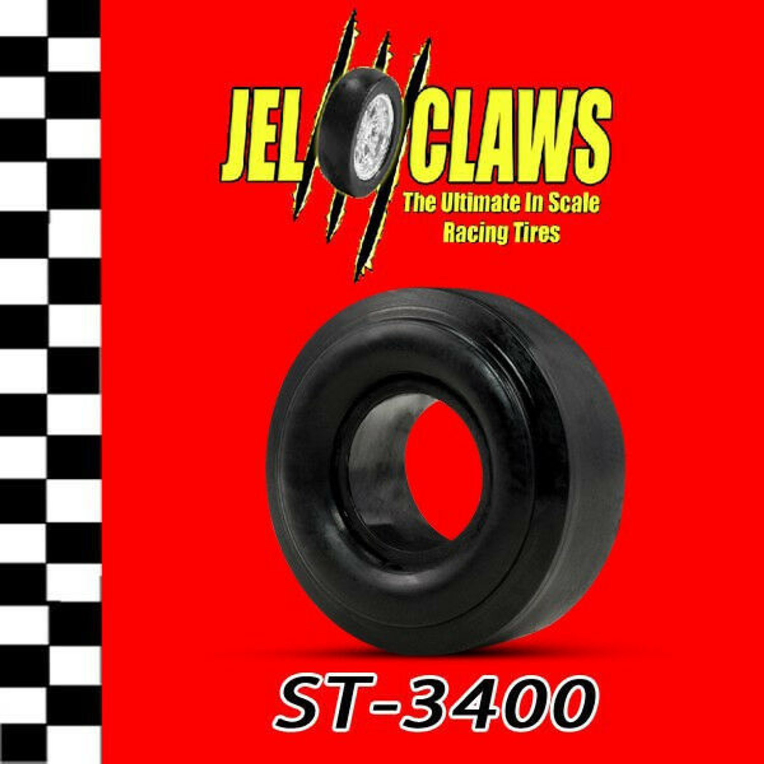 ST 3400 1/24 Scale Slot Car Tire for Vintage Cox - Innovative