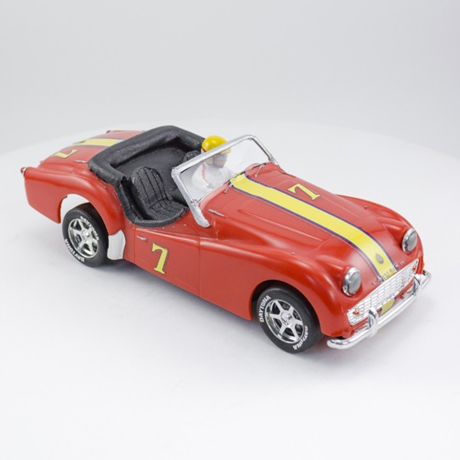 Stock Number: 16155 Red TR3 by Mini Craft