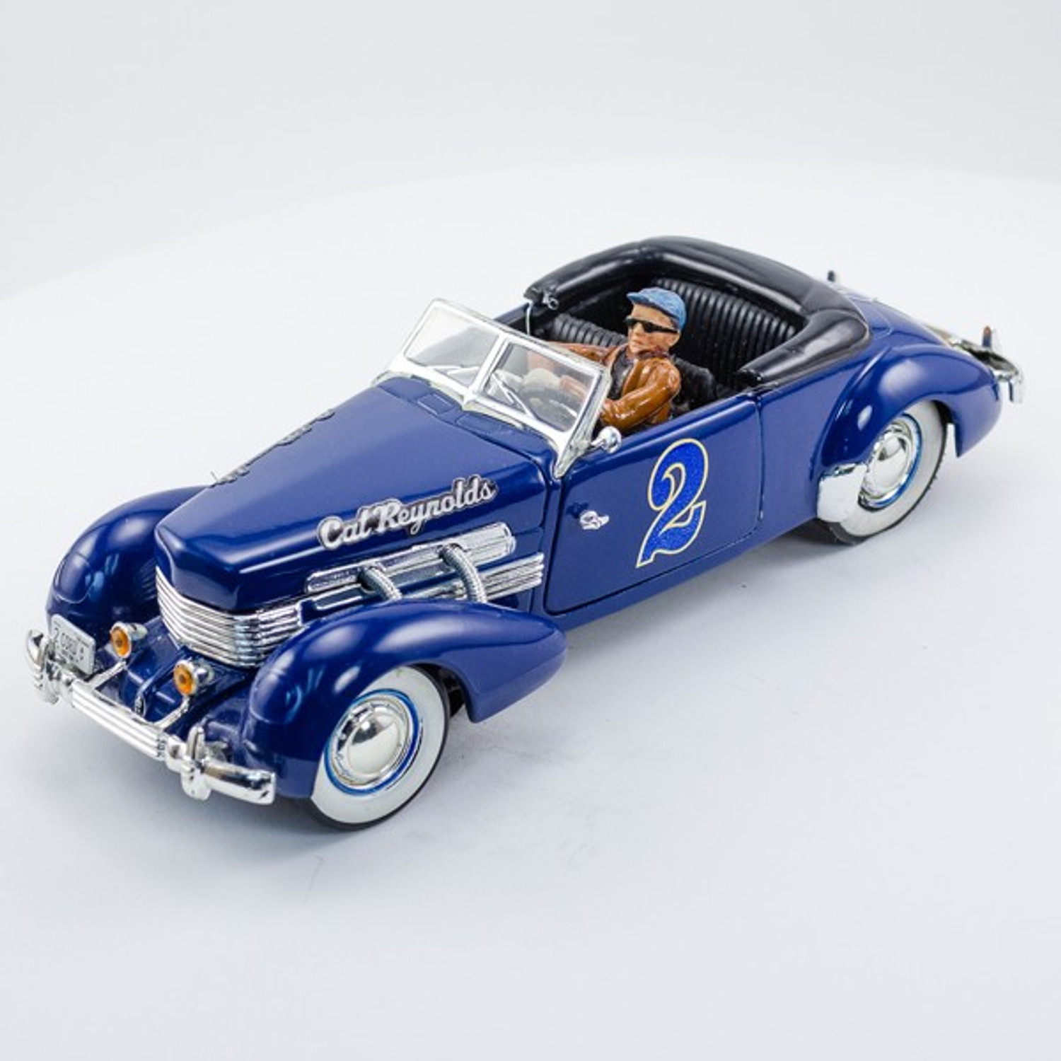 Stock Number: 16163 Blue 1935 Cord Coffin Nose by SCX