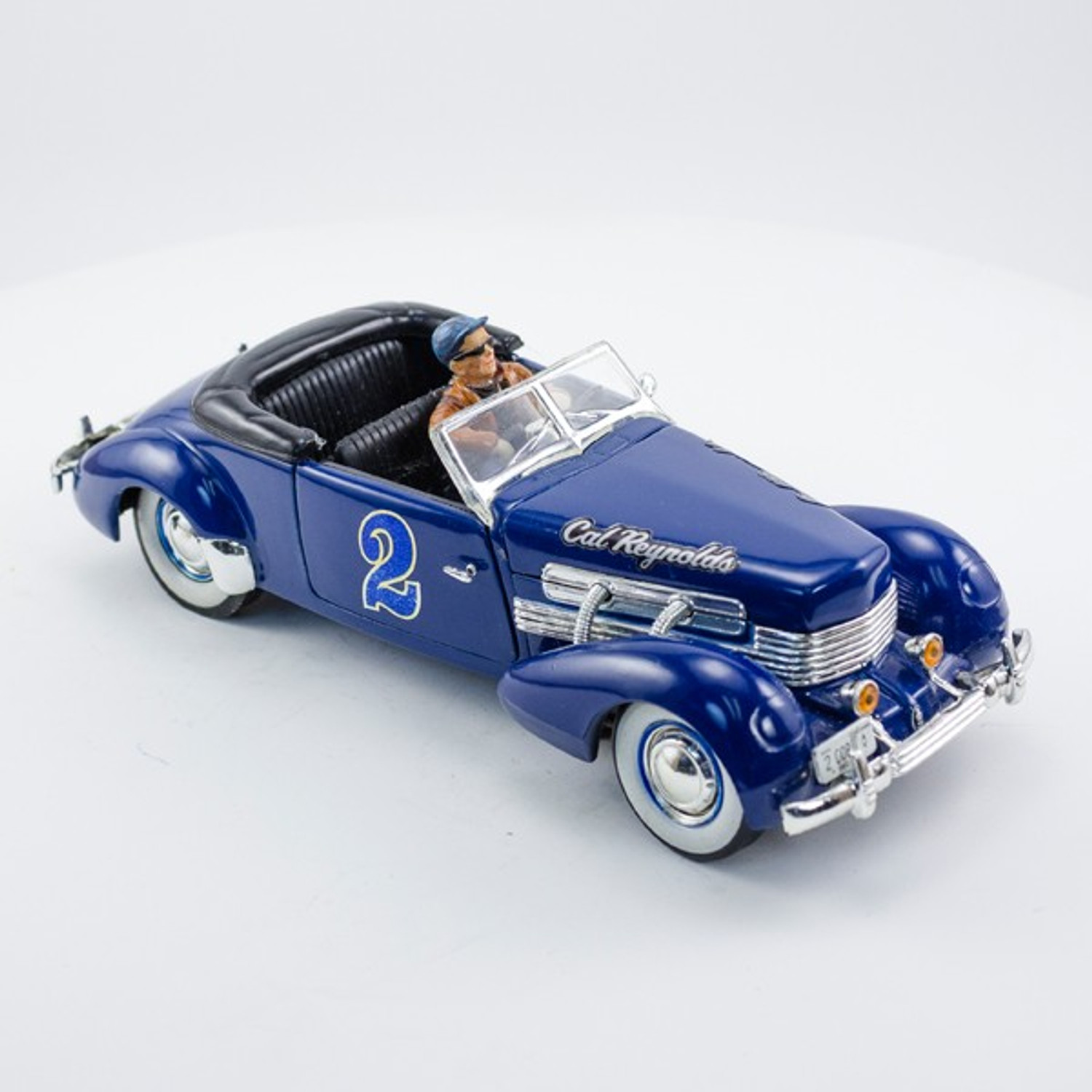 Stock Number: 16163 Blue 1935 Cord Coffin Nose by SCX