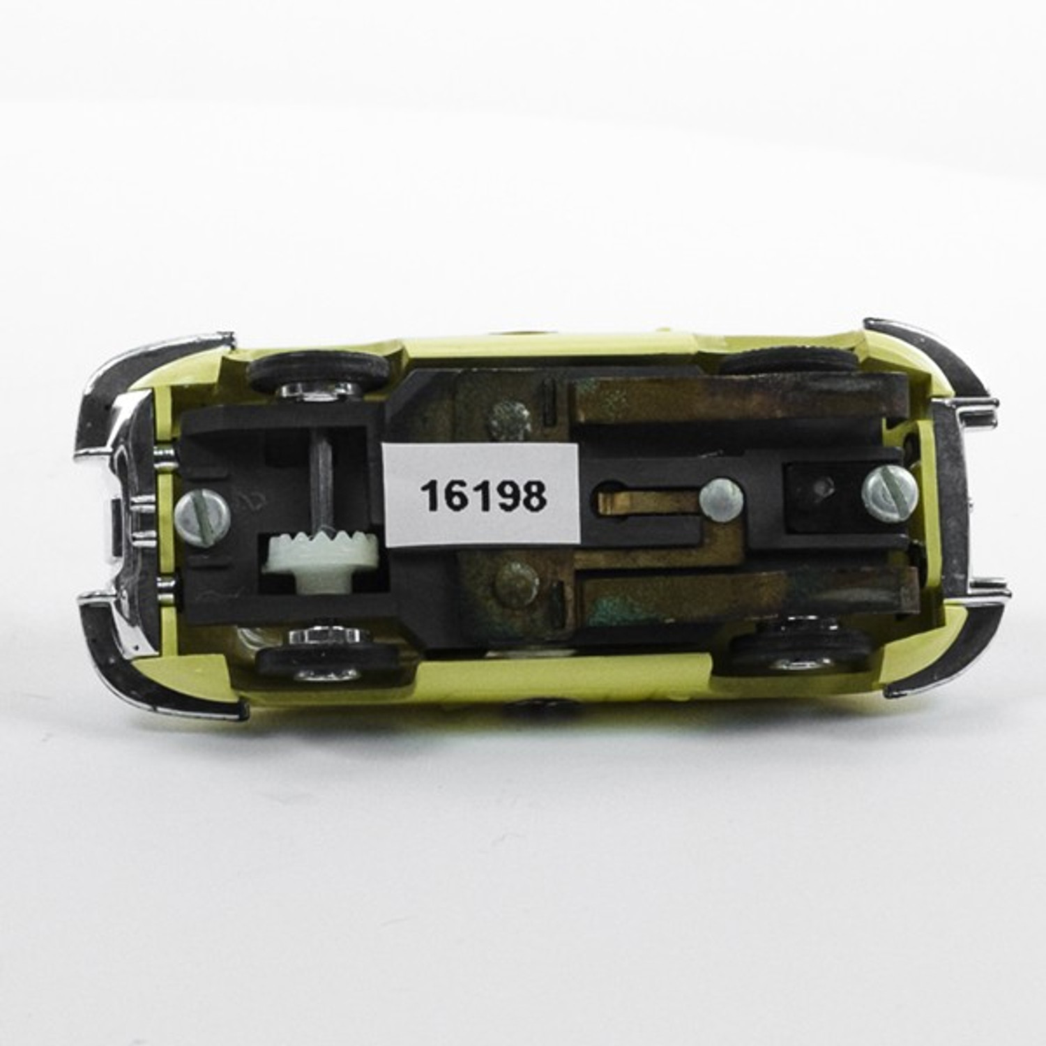 Stock Number: 16198 - Yellow Black Strip Number 33 by Unknown