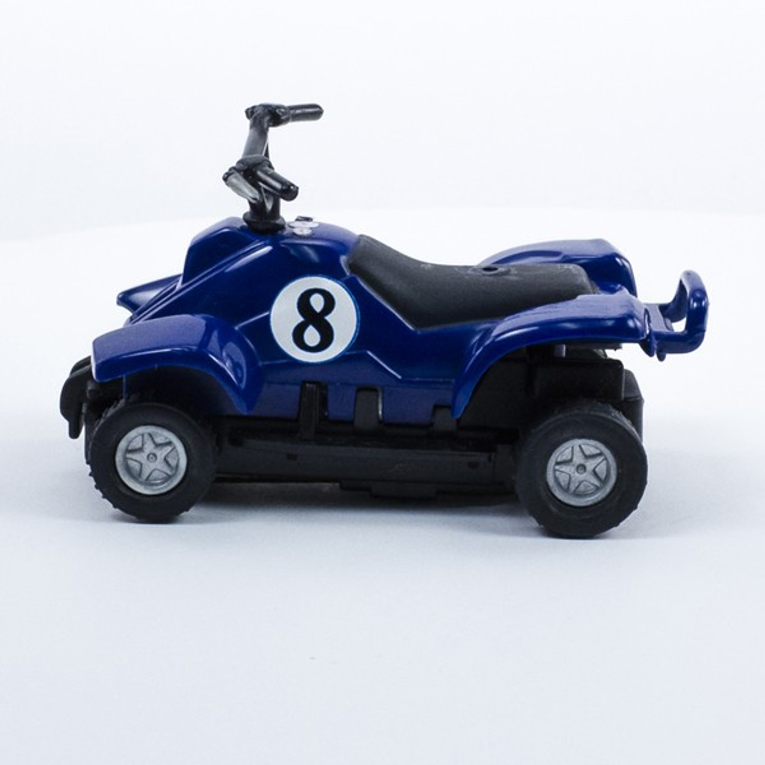 Stock Number: 16205 - Blue Four Wheeler Number 8 Car by Unknown