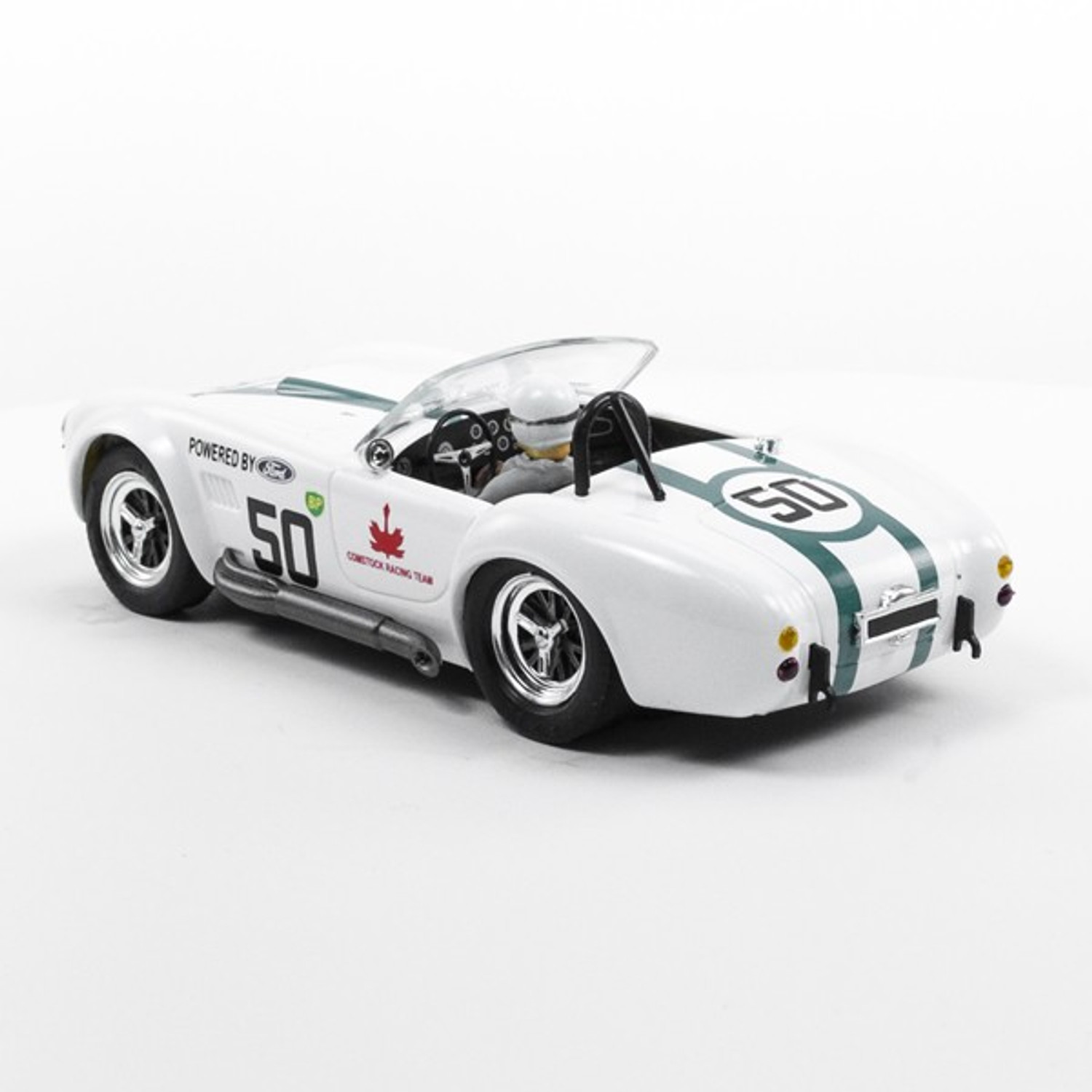 Stock Number: 16212 - White Green Stripe Number 50 Car by Unknown