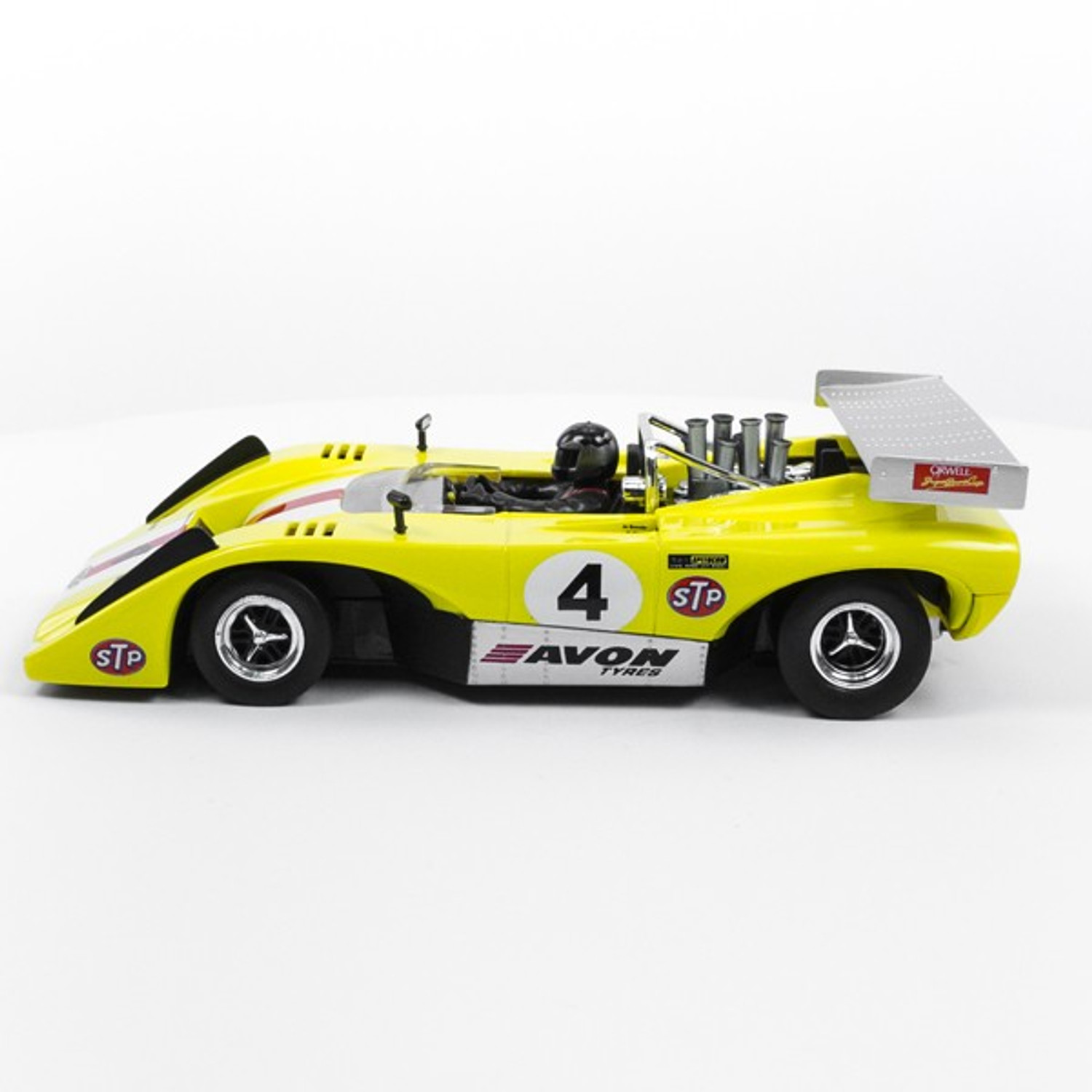 Stock Number: 16217 - Yellow Open Top Number 4 Car by Unknown