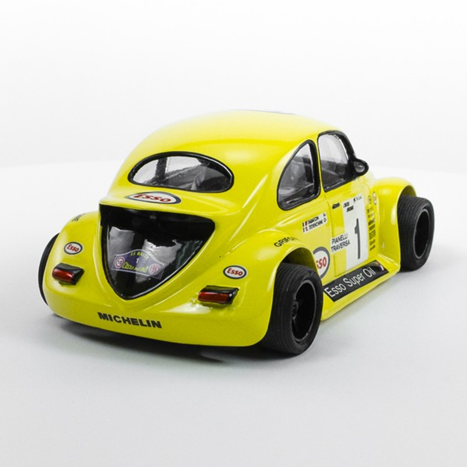 Stock Number: 16242 - Yellow Number 1 Car by Unknown