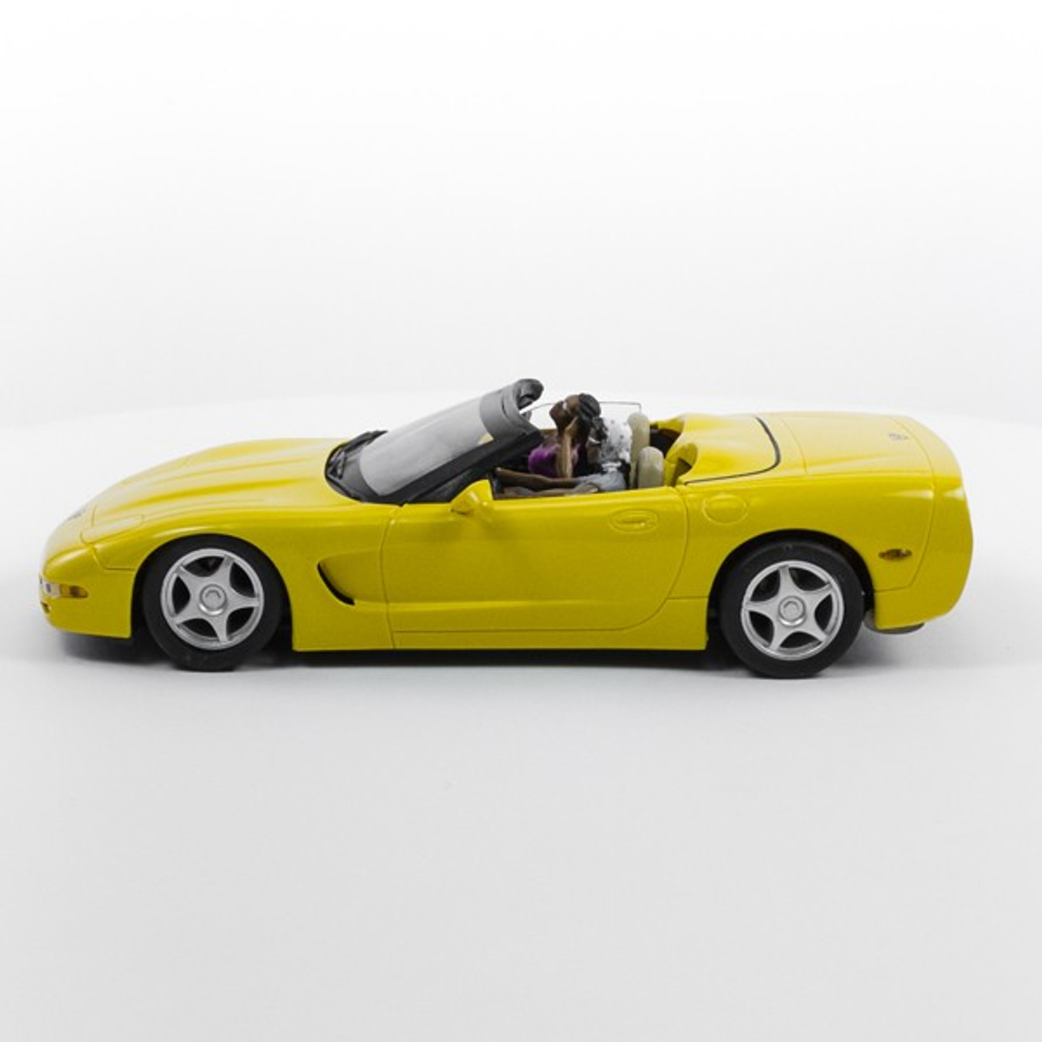Stock Number: 16250 - Yellow Open Top Car by Unknown