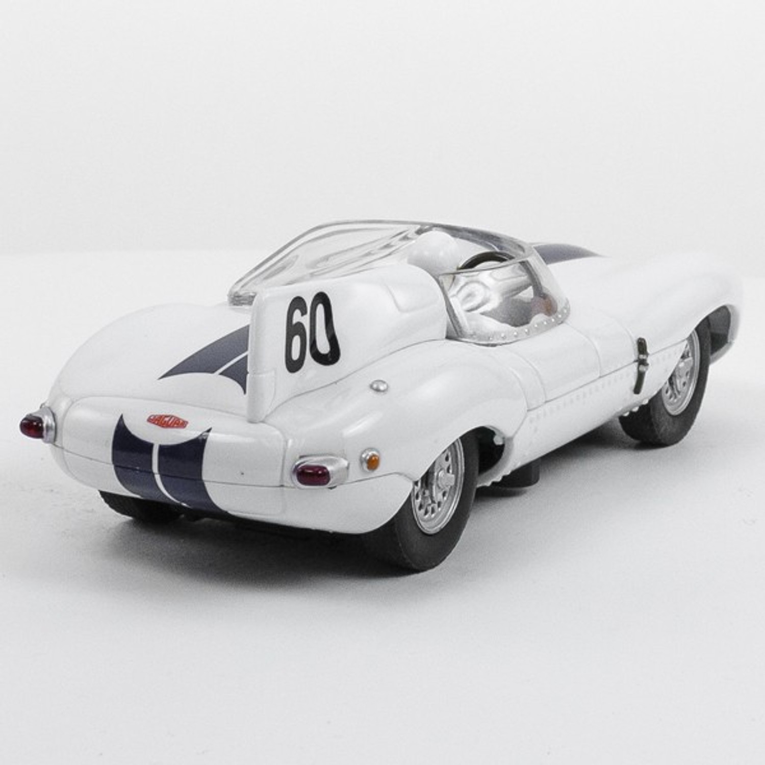 Stock Number: 16260 - White Black Open Top Number 60 Car by Unknown
