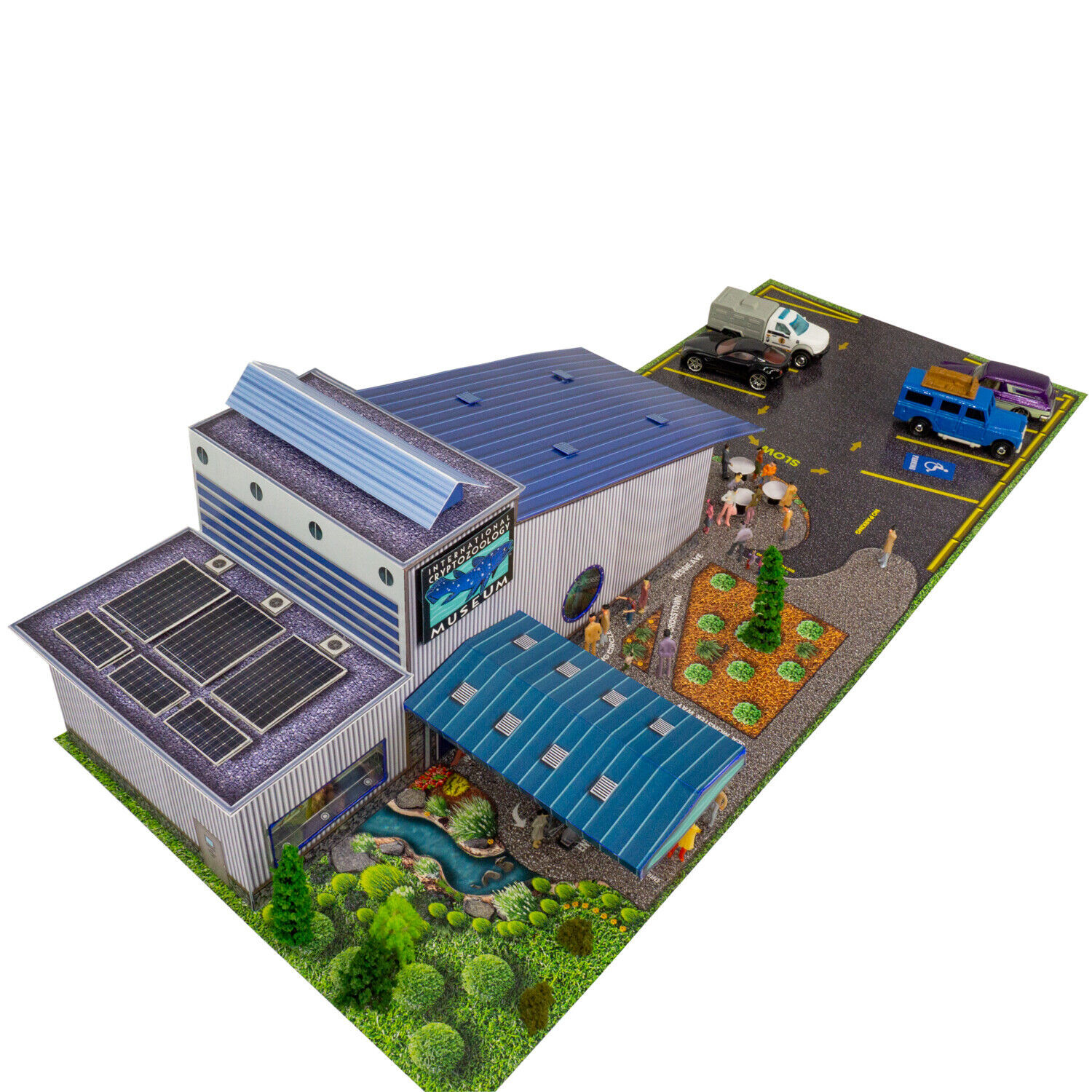 BK 6446 1:64 Scale "International Cryptozoology Museum" Photo Real Scale Building Kit