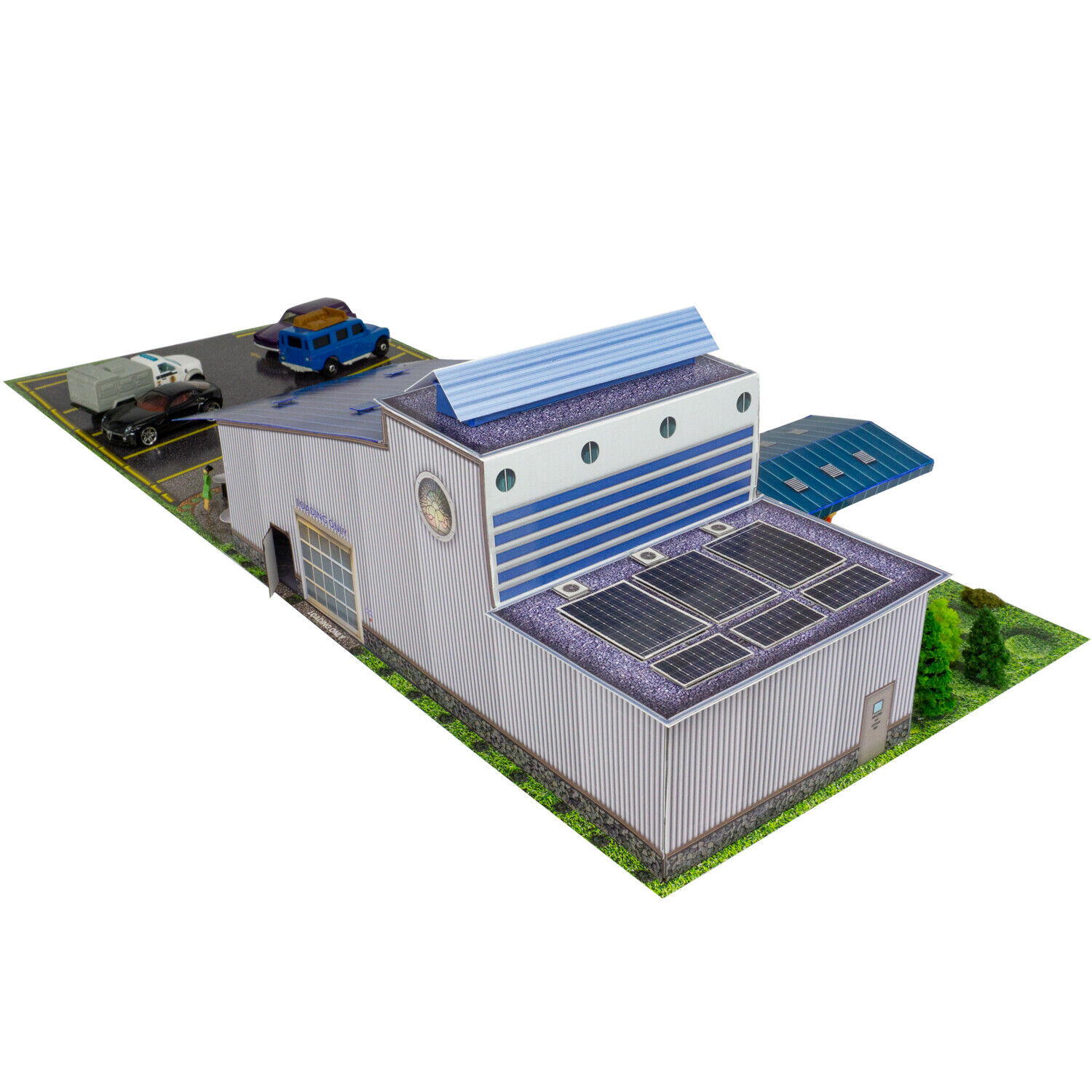 BK 6446 1:64 Scale "International Cryptozoology Museum" Photo Real Scale Building Kit
