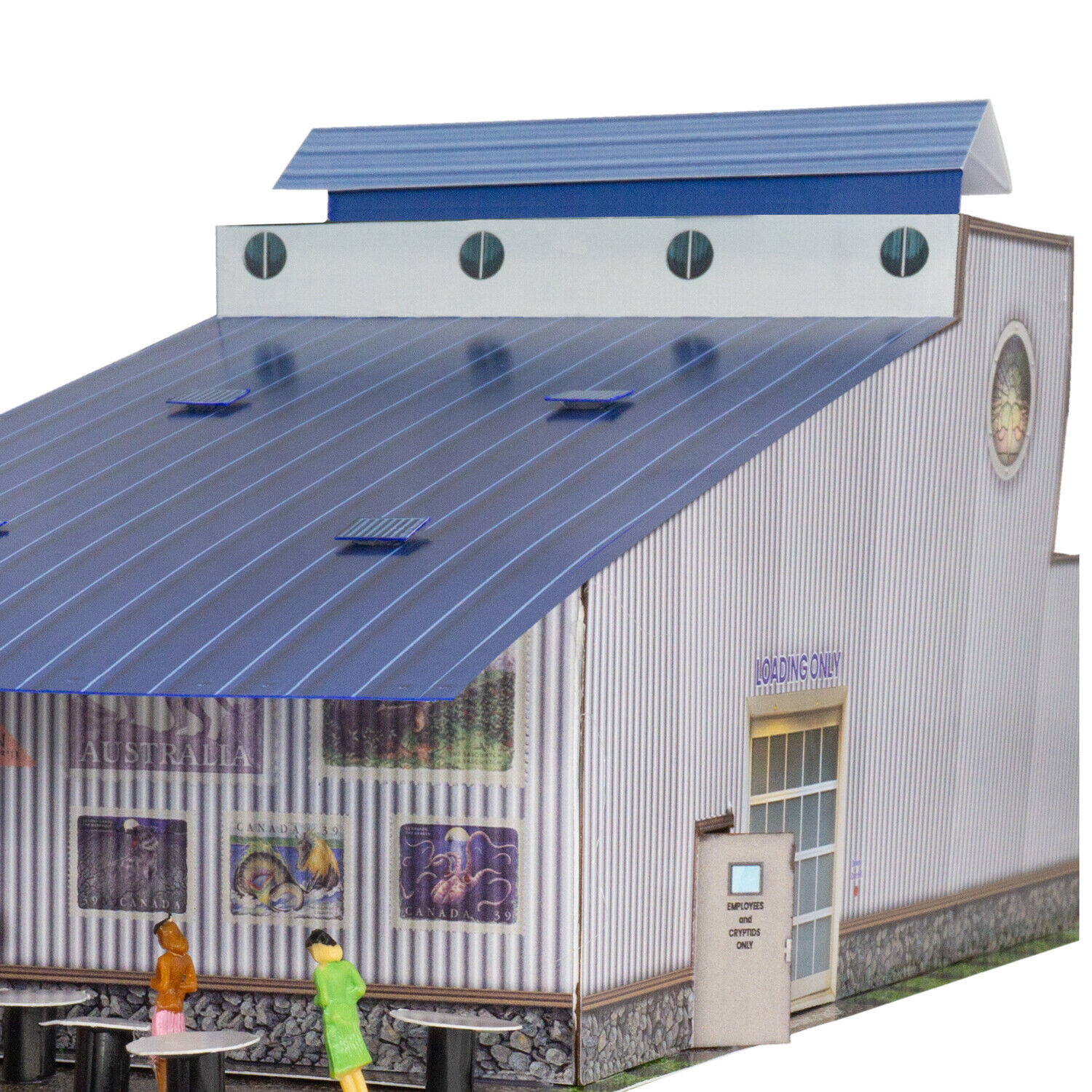 BK 6446 1:64 Scale "International Cryptozoology Museum" Photo Real Scale Building Kit
