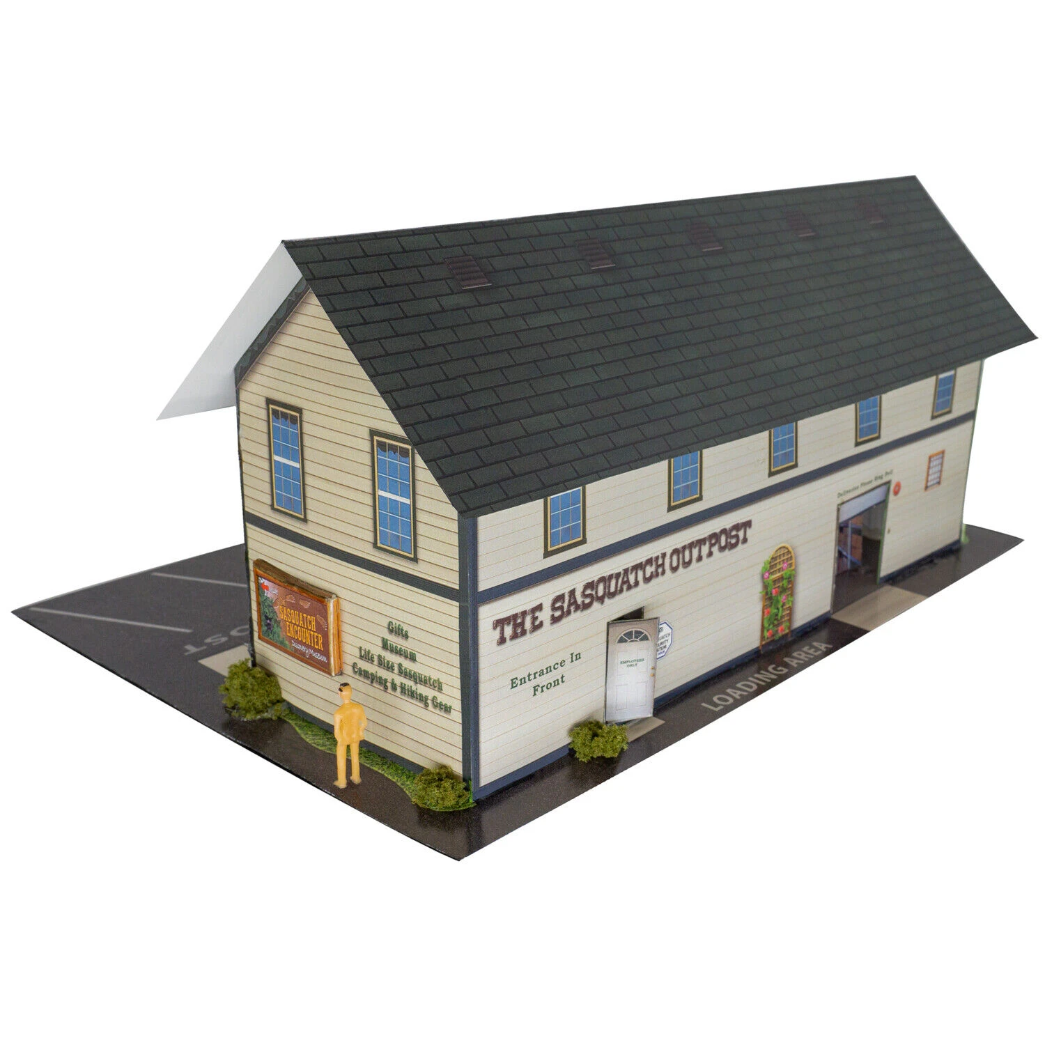 BK 6443 1:64 Scale "Sasquatch Outpost" Photo Real Scale Building Kit