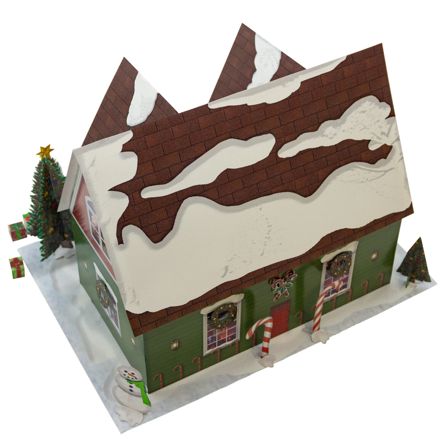 BK 4841 1:48 Scale "Santa's Workshop Christmas Diorama" Photo Real Scale Building Kit