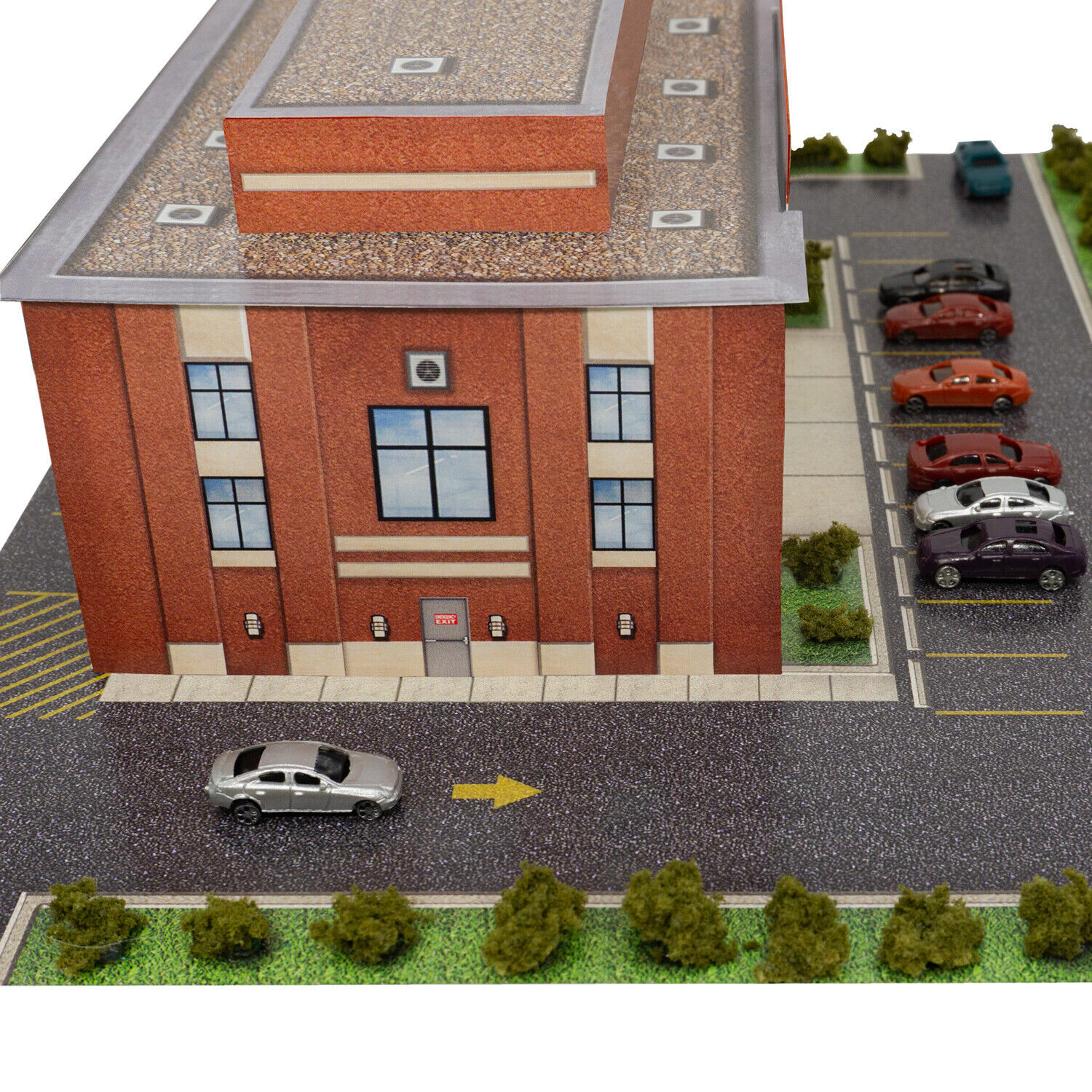 BK 2104 1:220 Scale "Xtreme Performance Building" Photo Real Scale Building Kit