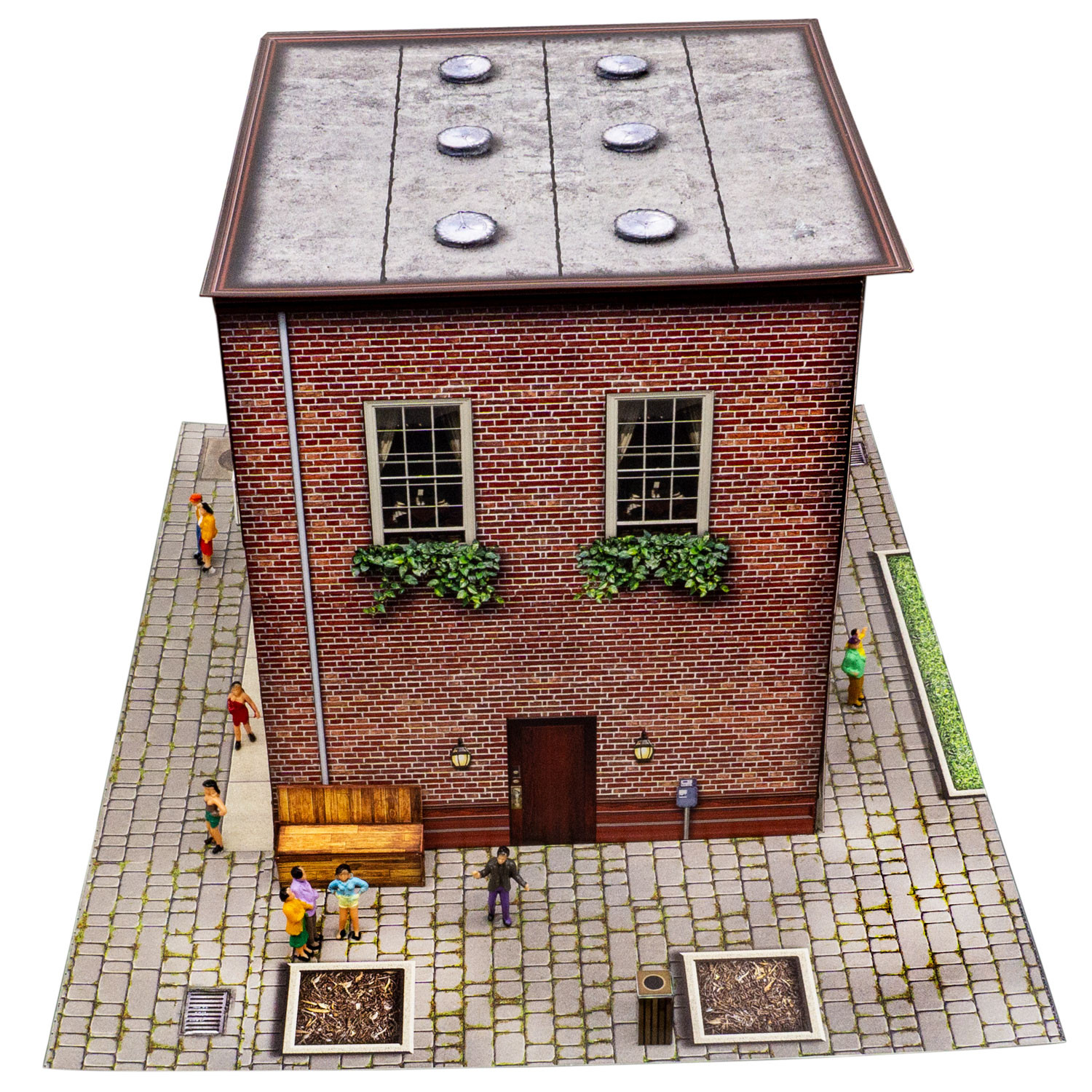 BK 6457 1:64 Scale "Bookstore" Photo Real Scale Building Kit