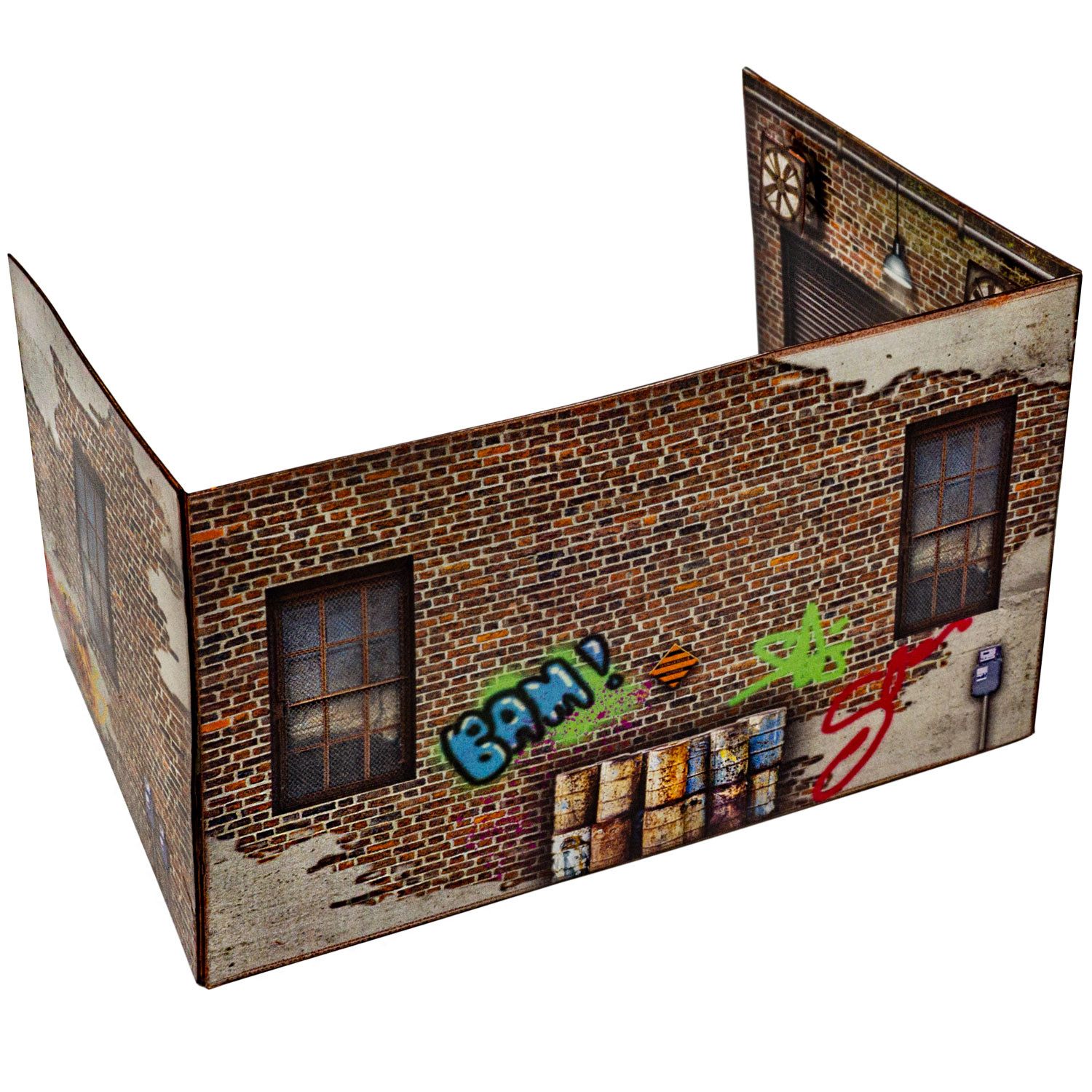 BK 2511 1:25 Scale Spray Mural Garage