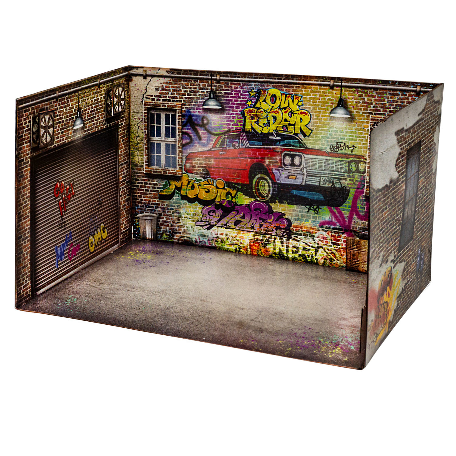 ★ Diorama Garage Plate　　　　　　　　　　　　　　【数限】 ☆ Diorama Garage Plate 【数限】