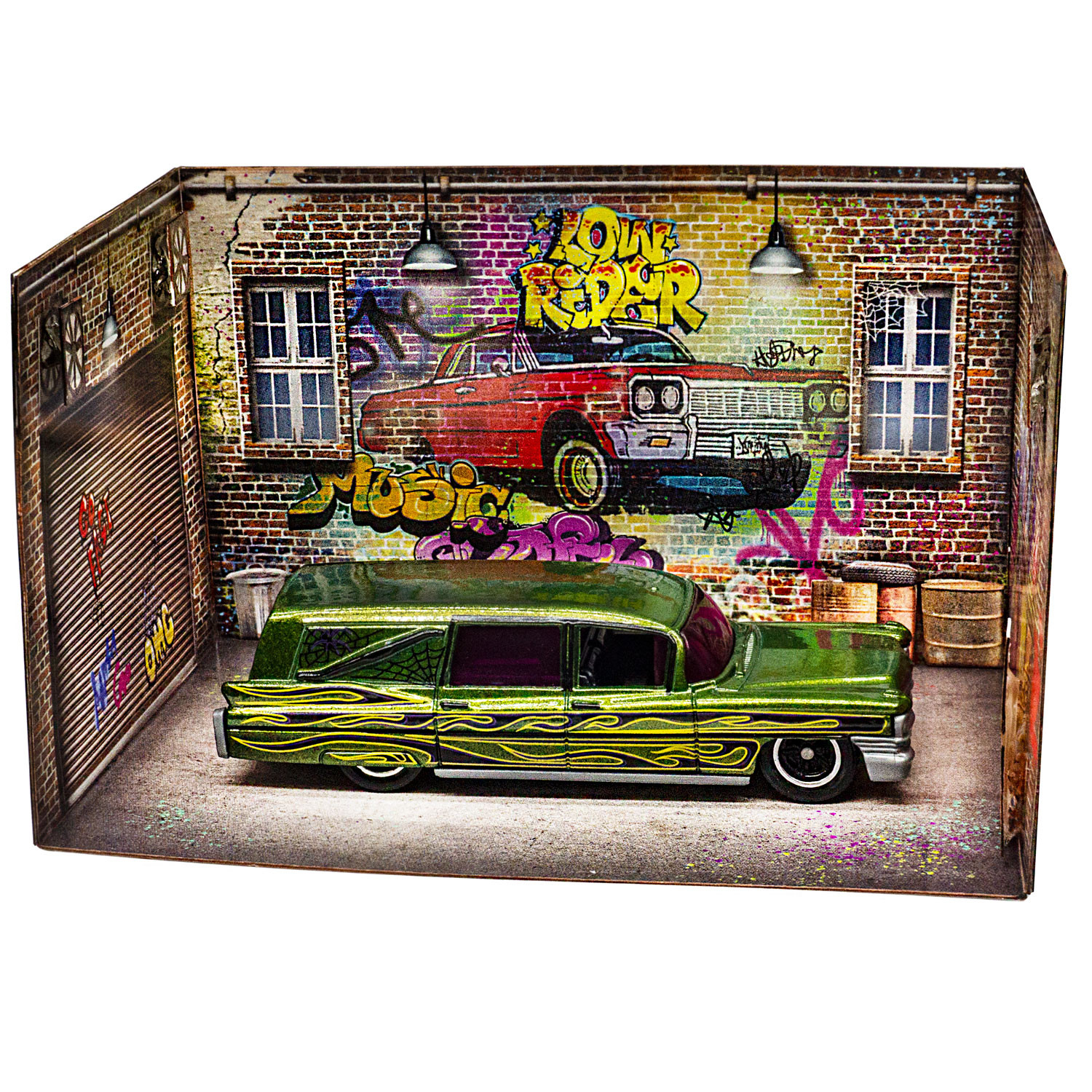 BK 2511 1:25 Scale Spray Mural Garage