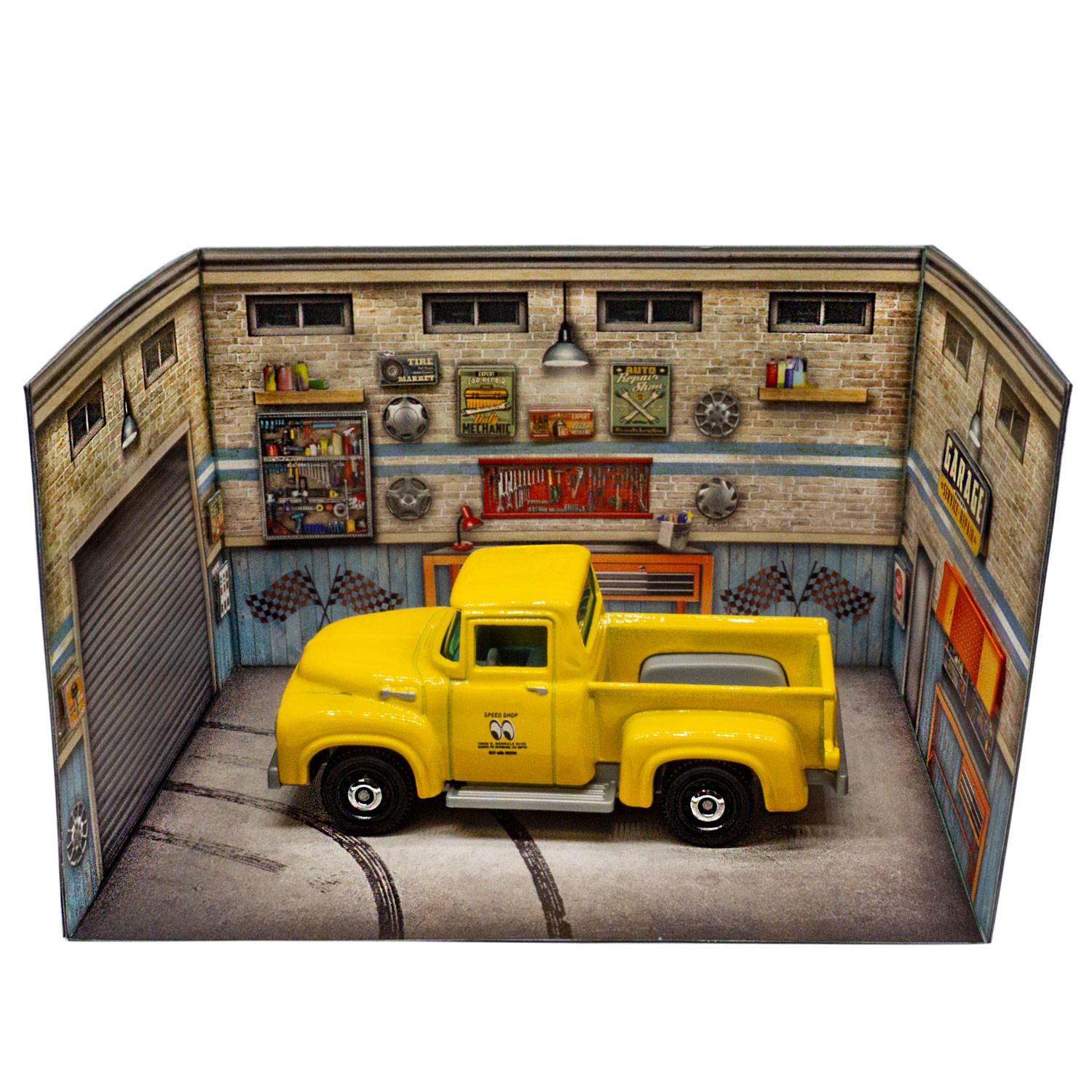 BK 2512 Repair Garage for Building Kits by Innovative Hobby Supply