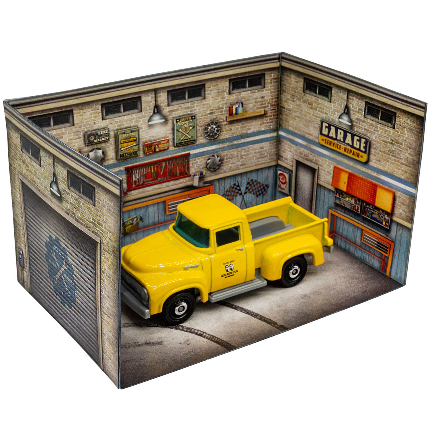 BK 6469 1:64 Scale Repair Garage