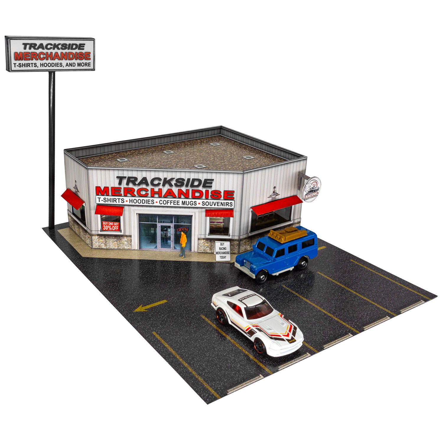 BK 6472 1:64 Scale Trackside Merchandise Shop