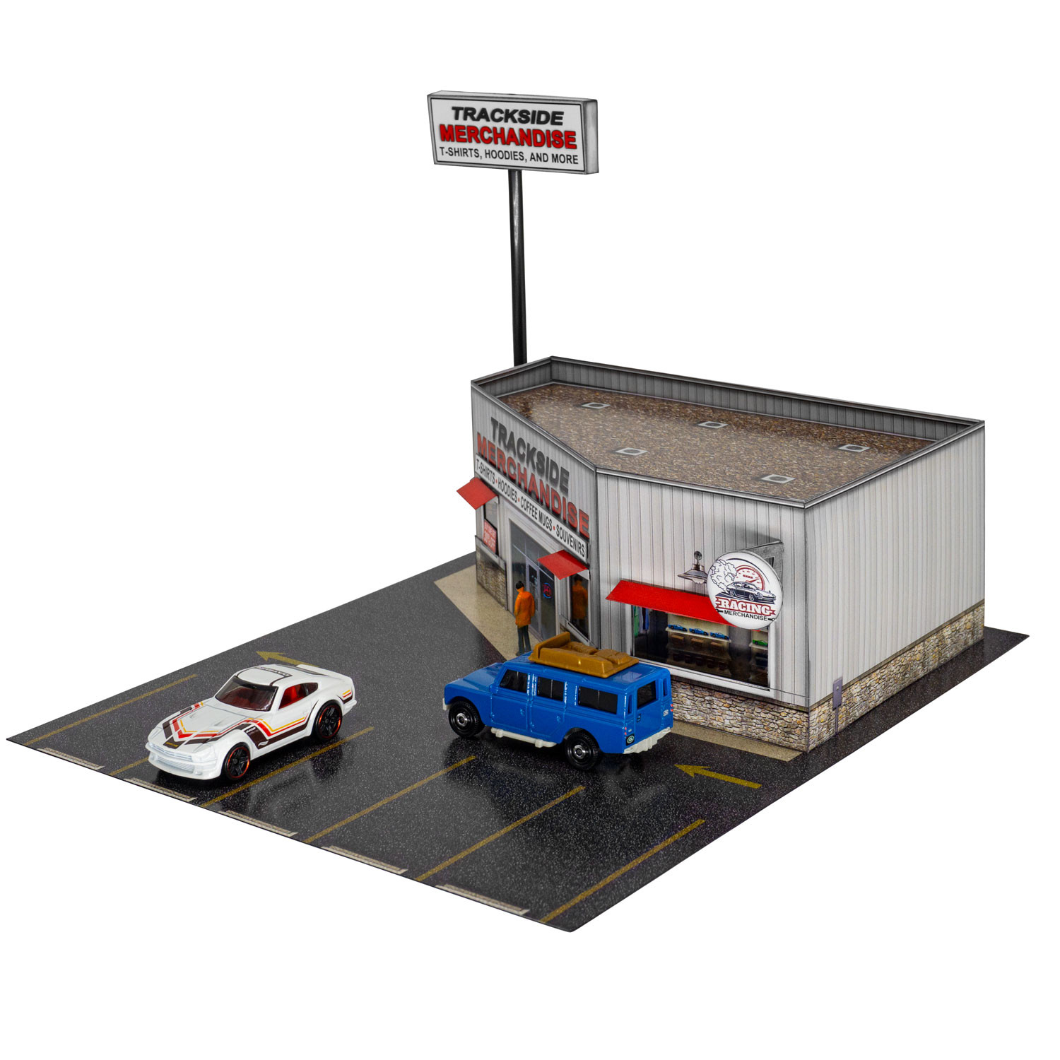 BK 6472 1:64 Scale Trackside Merchandise Shop