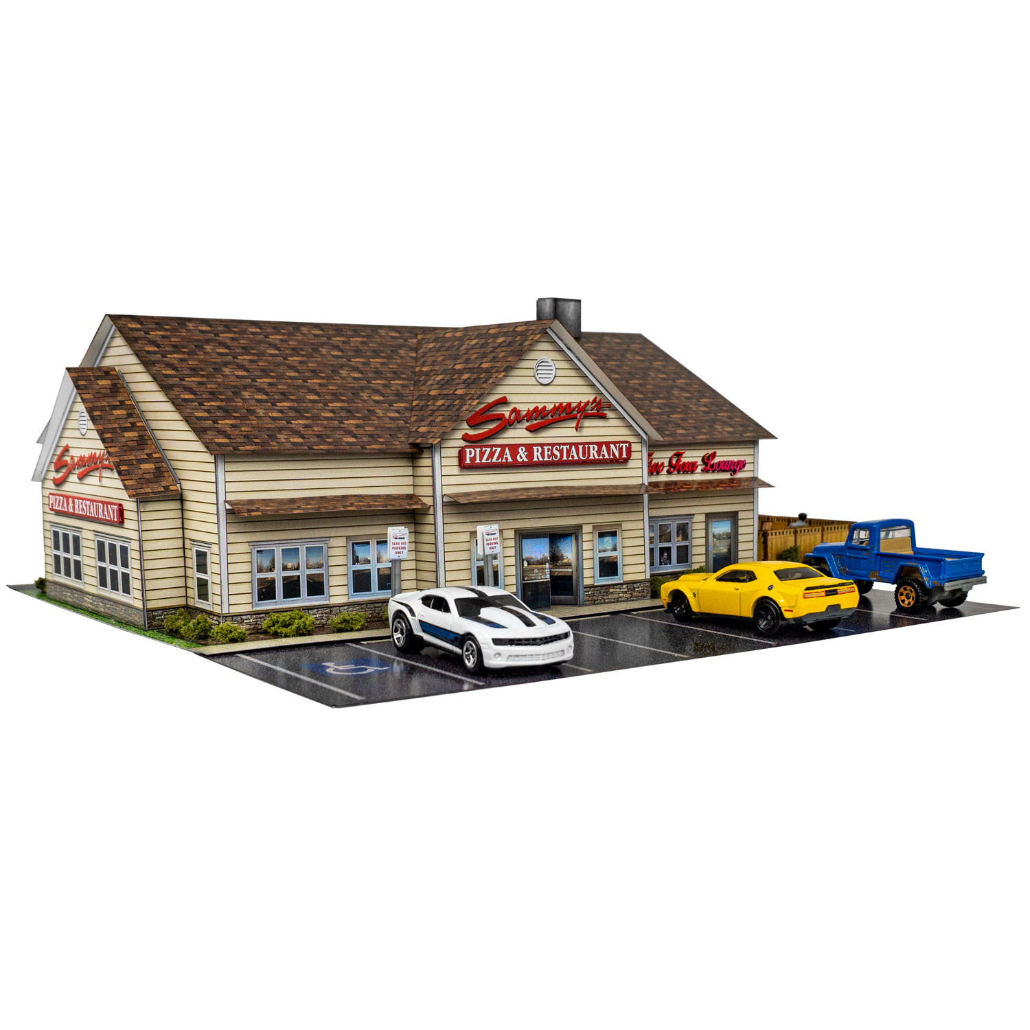 BK 6475 1:64 Scale Sammy's Pizza Restaurant