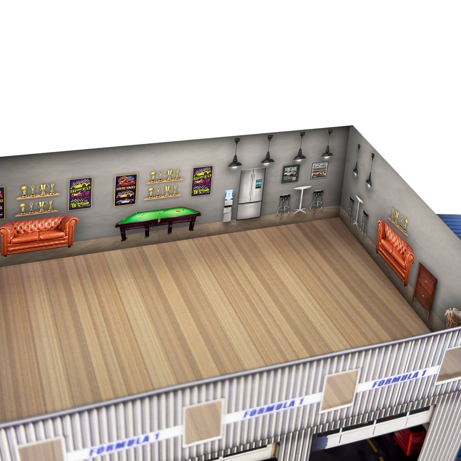 BK 6479 1:64 Scale Racers Headquarters