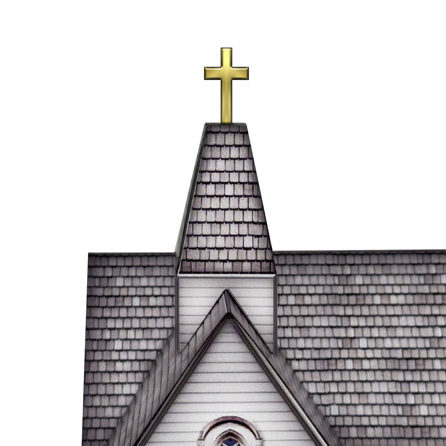 BK 2108 1:160 Scale Church and School Photo Real Scale Building Kit