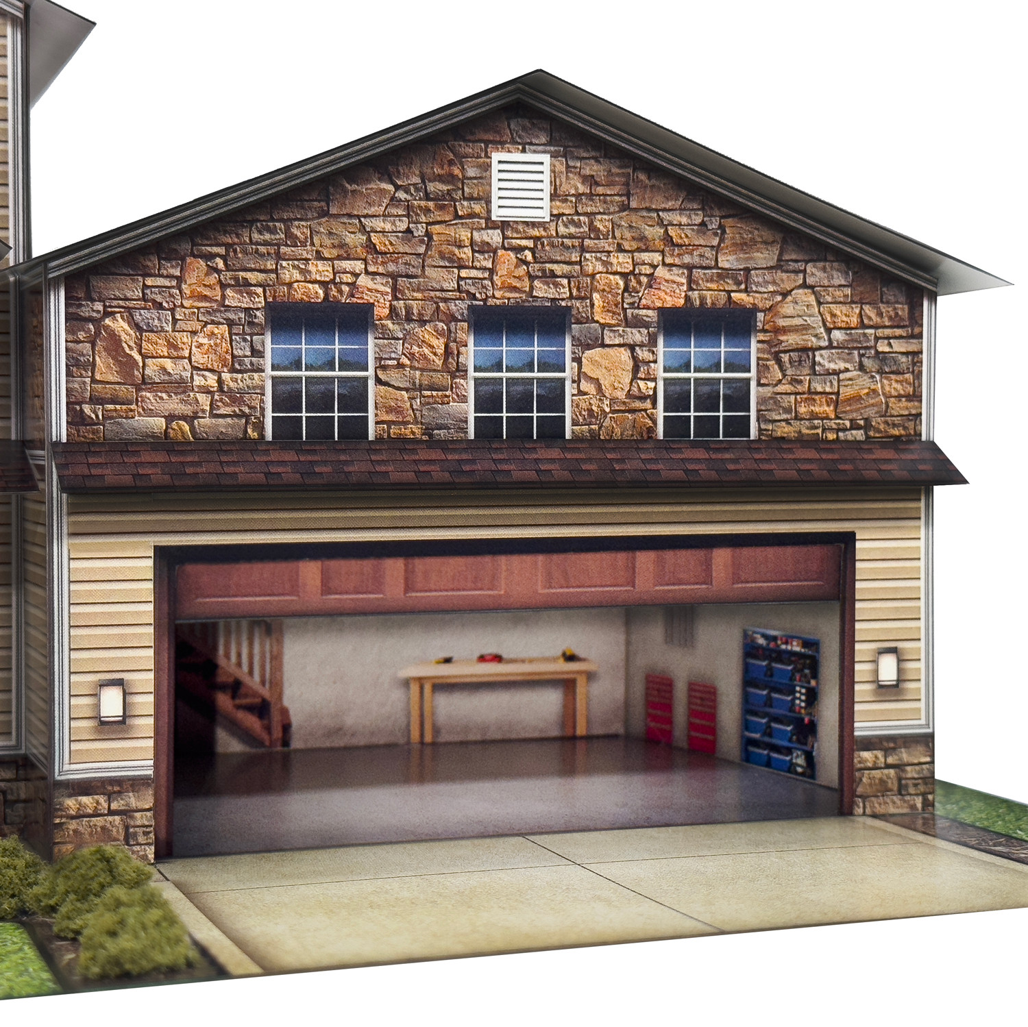BK 6483 1:64 Scale Suburban House
