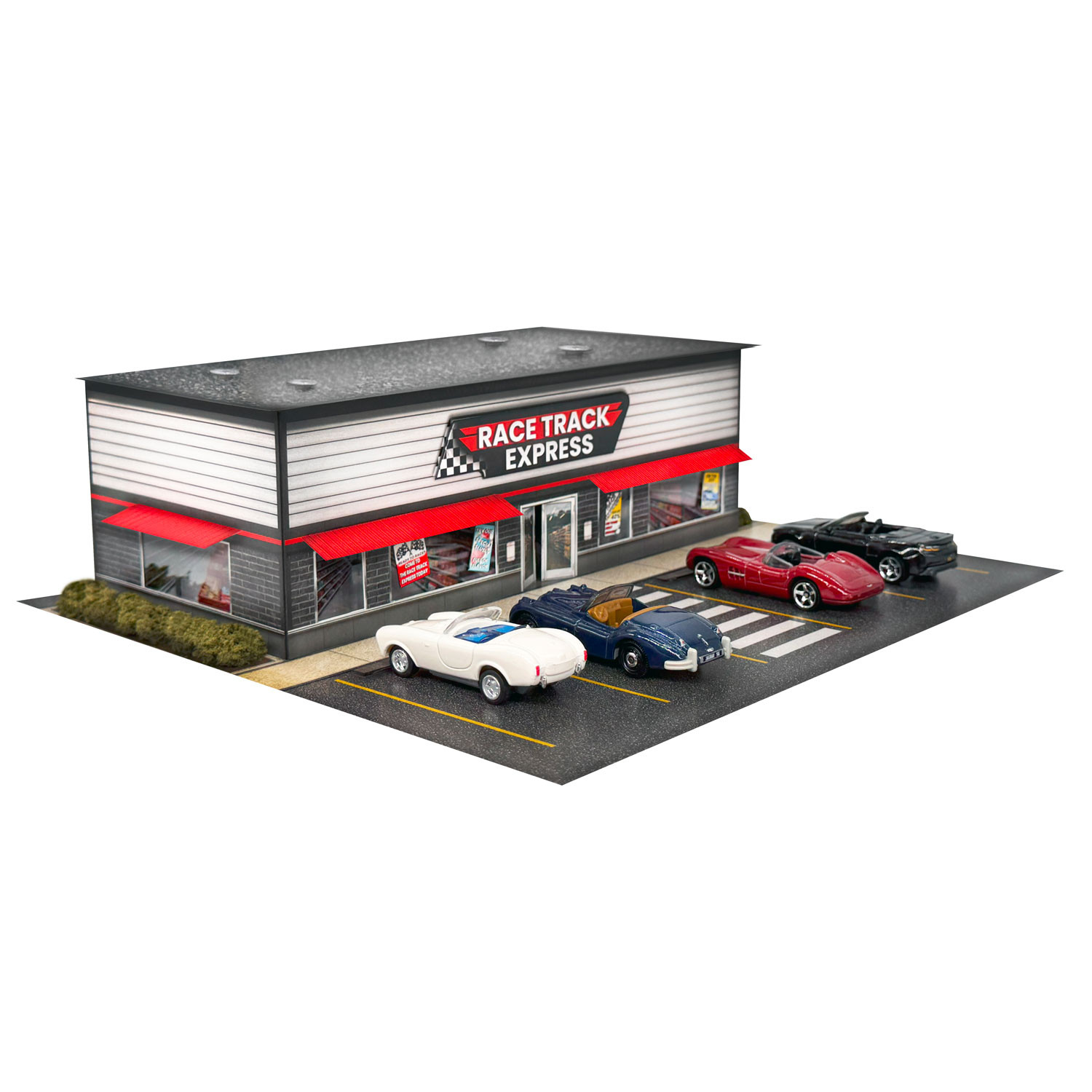 BK 6484 Race Track Express for Building Kits by Innovative Hobby