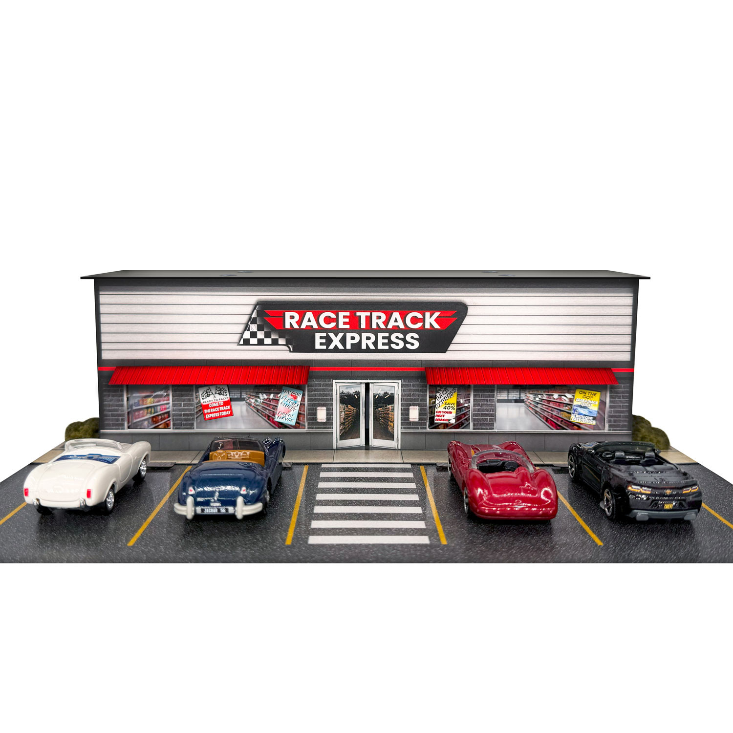 BK 6484 Race Track Express for Building Kits by Innovative Hobby