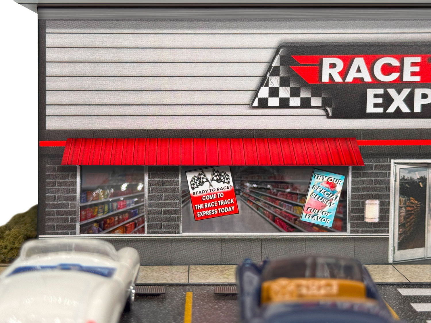 BK 6484 1:64 Scale Race Track Express