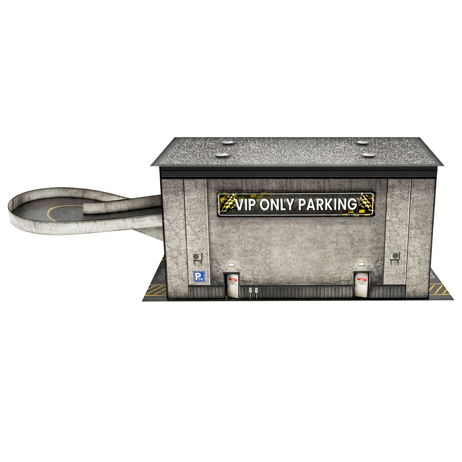 BK 6488 1:64 Scale Parking Garage