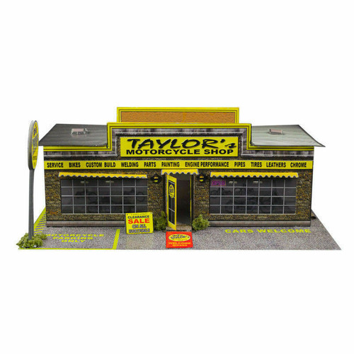 BK 3201 1:32 Scale Motorcycle Shop Model Building Kit
