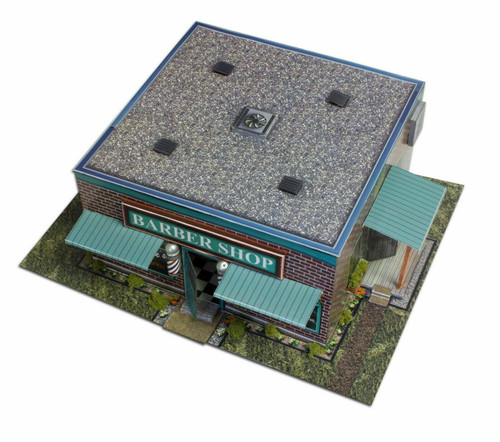 BK 3209 1:32 Scale Barber Shop Building Kit