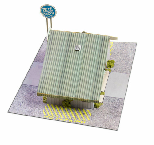 BK 3210 1:32 Scale Commercial Steel Garage Building Kit