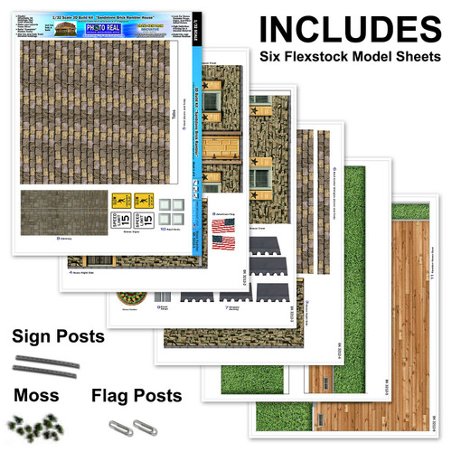 BK 3212 1:32 Scale Rambler Building Kit
