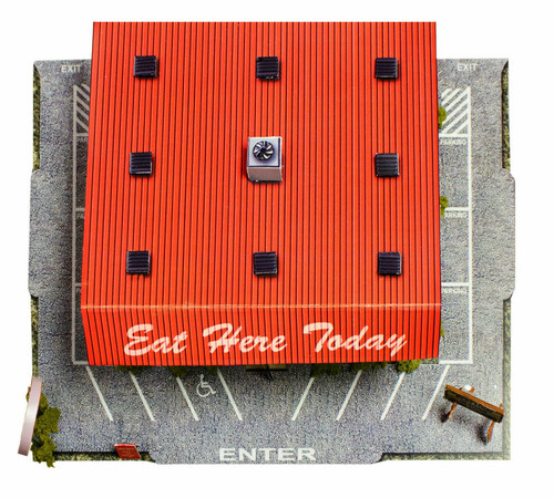 BK 3220 1:32 Scale Diner Building Kit