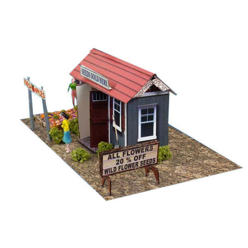 BK 4803 1:48 Scale "Garden Houses" Photo Real Scale Building Kit