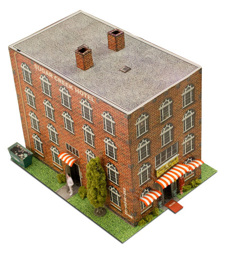 BK 4807 1:48 Scale "Hotel" Photo Real Scale Building Kit