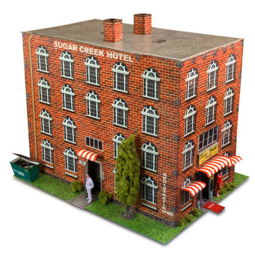 BK 4807 1:48 Scale "Hotel" Photo Real Scale Building Kit