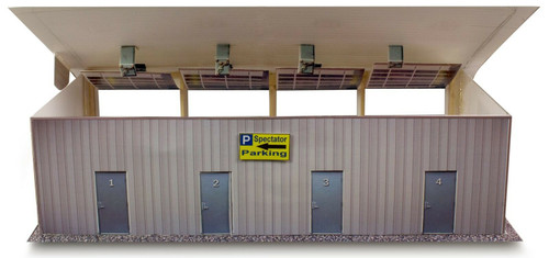 BK 4811 1:48 Scale "4 Stall Pit Garage" Photo Real Scale Building Kit