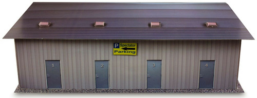 BK 4811 1:48 Scale "4 Stall Pit Garage" Photo Real Scale Building Kit