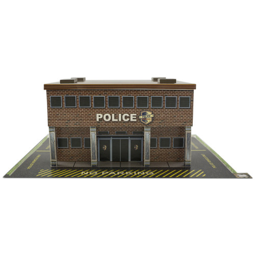 BK 4833 1:48 Scale Police Station Building Kit