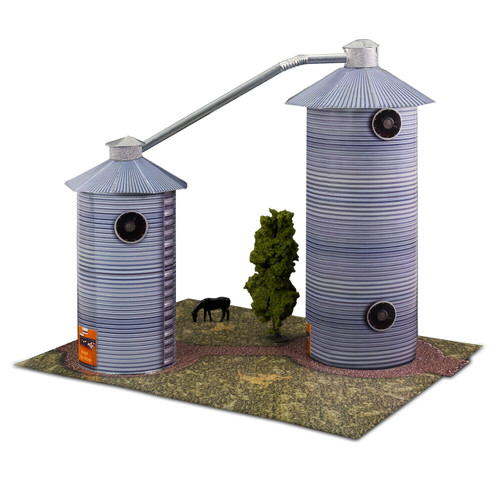 BK 6404 1:64 Scale "Grain Dryers" Photo Real Scale Building Kit