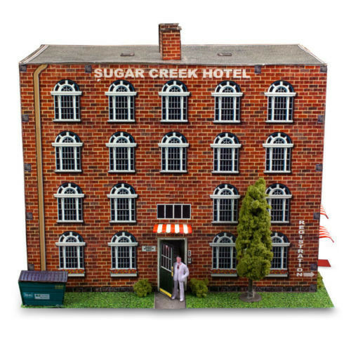 BK 6407 1:64 Scale "Hotel" Photo Real Scale Building Kit