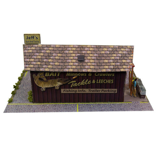 BK 6415 1:64 Scale "Bait Shop" Photo Real Scale Building Kit